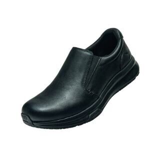 Kuru Mens Kivi 2.0 Work Shoes US 10 M EU 43 Black Leather Anti-Slip EUC